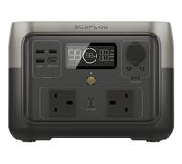 ECOFLOW RIVER 2 Max 512 Wh Portable Power Station, Silver/Grey,Black