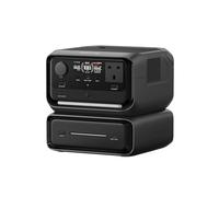 EcoFlow RIVER 3 Max (RIVER 3 Plus&EB300) Portable Power Station - 572Wh LFP Battery, 1200W Output, <10 ms UPS, Wireless Connection, Solar Generator for Camping & RV