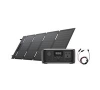 ECOFLOW River 3 Portable Power Station (plus XT60i Cable)|45W Solar Panel |245Wh LFP Battery|up to 600W Output|GaN Efficiency Doubles runtime|<20ms UPS, 30% More Compact Solar Generator for Outdoor
