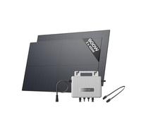 ECOFLOW STREAM Balcony Solar System, 800W Micro Inverter, 2 × 450W PV Solar Panels, Smart Grid-Feed Inverter with Wi-Fi & App Control for Balcony, Garden, Roof & Vertical Walls