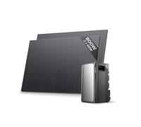 EcoFlow STREAM Ultra 1.92kWh Balcony Power Plant & 2 * 400W Solar Panel, 2.8KW Solar Input-4 MPPT, 2 AC Ports, 800W Micro Inverter, 21kWh Expandable, 6K-Cycle LFP Battery, AI Smart Control