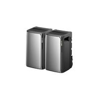 ECOFLOW STREAM Ultra Pack of 2, Balcony Power Station with Memory, 3.84 kWh Solar Storage, 2300 W Dual AC Connections, Expandable Capacity up to 11.52 kWh, Small Package Defects, Product Unused(Renew)