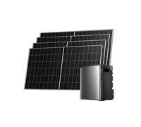 EcoFlow STREAM Ultra X 3.84kWh Balcony Power Plantwith 1800W Plug-in Solar Panel Kits, 2800W Solar Input, 1200W Dual AC Ports, 800W Micro Inverter, Expandable to 21kWh, 6000-Cycle LFP Battery, AI