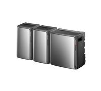 ECOFLOW Stream Ultra X and 2 x AC Pro 7.68 kWh, Balcony Power Station with Memory, 4 MPPT Solar Input, 2300 W Dual AC Connections, 6000 Cycles, Smart AI Control