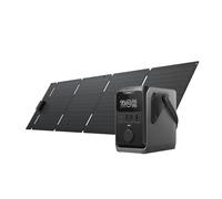 ECOFLOW Trail 300 DC Portable Power Station with 60W Panel, 288Wh Ultra-light LiFePO4 Battery Bank, 300W Generator, Fast Charge, 5 Output Port, Drop-Proof, Solar/Car Input, 0 Noise for Camping
