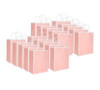 EcoFriendly Kraft Paper Bags Sturdy and Reusable for Clothes Gifts 21 x 11 x 27.5cm (Frame solid foundation)