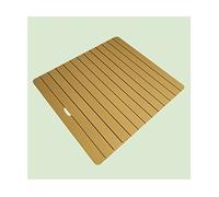 EcoFriendly Waterproof Bamboo Shower MatNonSlip Wooden Grating Duck Board Customizable 60x100cm &Bath Mat for Bathroom Spa & Outdoor Use.