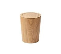 EcoFriendly Wooden Trash Can with LidJapanese Style Recycling Bin for Bathroom Kitchen Office & Guest tStylish Natural Wood Waste Container with Swing Lid