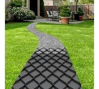 EcoFriendly5.1 cm Gravel Stabilization for Driveways & Parking Lots Supports 834 kg/Sq Ft Drainage Holes for Enhanced Stability