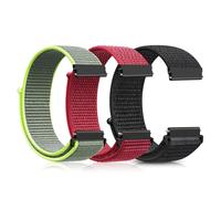 Ecogbd Nylon Replacement Strap 16mm 18mm 19mm 20mm 22mm, Quick Release Sport Watch Straps for Women Men, Soft Fabric Adjustable Breathable Loop Watchband