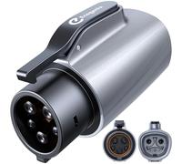 Ecogenix Tesla to J1772 Charging Adapter (Max 80A, 240V) J1772 EVs Adapter to Tesla Charger, Adapter Compatible with Tesla High Power Connectors, Destination Chargers, Mobile Connectors