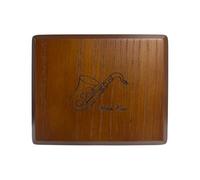 EcoGleam 10 Reeds Saxophone Clarinet Case Magnet Switch for Alto Saxophone Reeds (Brown)
