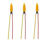 EcoGleam 3PCS Flame Light Bulbs 3V LED Flame Effect Light Bulb for Party Decor (3Pcs)