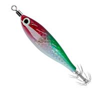 EcoGleam 8cm Squid Lure for Night Fishing | Cuttlefish Attracting Lure Double Hook for Squid in Saltwater Freshwater Glow In The Dark Design