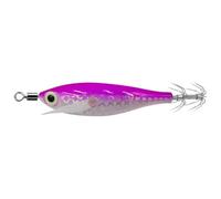 EcoGleam 8cm Squid Lure for Night Fishing | Cuttlefish Attracting Lure Double Hook for Squid in Saltwater Freshwater Glow In The Dark Design