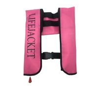 EcoGleam Automatic Inflatable Life Vest with Reflective Strips & Whistle