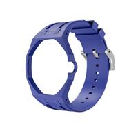 EcoGleam Bio Ceramic Silicone Integrated Watch Case Strap for Swatch X
