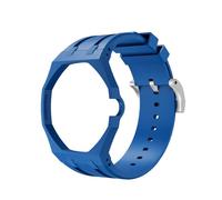 EcoGleam Bio Ceramic Silicone Integrated Watch Case Strap for Swatch X
