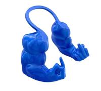 EcoGleam Cat Muscle Arm 3D Printed Neck Arm with Muscle Pet Cosplay Costume (Dark Blue S)