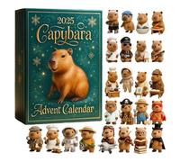 EcoGleam Christmas Advent Calendar Advent Countdown Calendar for Home Tree (Capibara)