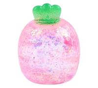 EcoGleam Cute Malt Carrot Pinch Stress Ball Sensory Squeeze Stress Balls Mini Radish Squeeze Toy Easter Stuffers Party Flavor for Kids Adults (Pink)
