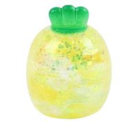 EcoGleam Cute Malt Carrot Pinch Stress Ball Sensory Squeeze Stress Balls Mini Radish Squeeze Toy Easter Stuffers Party Flavor for Kids Adults (Yellow)