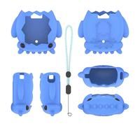 EcoGleam Full Protective Case Cover W/Lanyard for Paradise (Glowing Blue)
