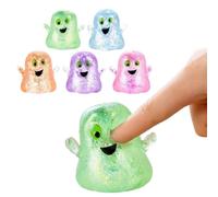 EcoGleam Ghost Squeeze Ball - 5pc Lightweight Desktop Stress Toy (Blue)