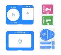 EcoGleam Lens Screen Protector for OSMO Action 6 Accessories 0.4mm Tempered Glass Protector Full Protection Scratch