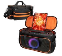 EcoGleam Portable Speaker Carry Tote Bag Shockproof Protective Case with Shoulder Strap Compatible for PartyBox On The Go 2 Speaker