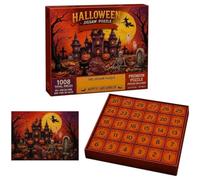 EcoGleam Puzzle Advent Calendar for Kids Halloween STEM 30 Days Haunted