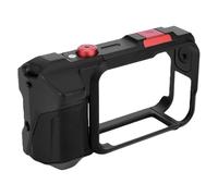 EcoGleam Quick Release Holder Mount for -AcePro2 Aluminum Frame Protective Frame Housing Case with Cold Shoe Mounts 1/4 Threaded Hole for Video Light Microphone (Black)
