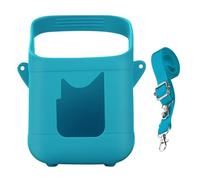 EcoGleam Silicone Case with Easy To Carry Handle for Toniebox 1&2 Audio Player (Green)