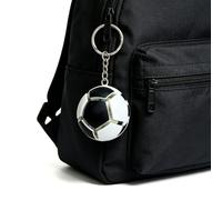 EcoGleam Soccer Clicker Fidget Keychain with Crisp Sound