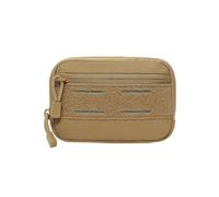 EcoGleam Tacticals Molles Admin Pouch with Reflective Strips Outdoor EDC Tool Bag Practical Small Waist Pack Large Capacity Medical Storage Pouch Outdoor Sports Hunting Accessory (Khaki)