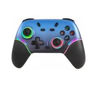 EcoGleam Wireless Controller BT Controller for Switch 2 PC Mobile & More (Gradient Blue)