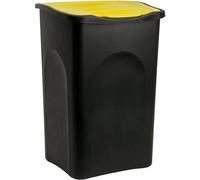 Ecogreen Bin Lt. 50 (Black Body + Yellow Lid)
