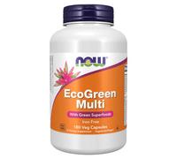 NOW Foods EcoGreen Multi Iron Free Capsules 180 Capsules
