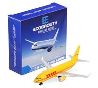 EcoGrowth Model Airplane DHL 757 Plane Model Plane Airplane for Collection & Gifts