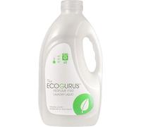 Ecogurus Eco Laundry Detergent - Baby Laundry Detergent 2L - Liquid Detergent for Sensitive Skin - Non Bio Washing Liquid - Effective Stain Remover