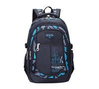 Ecohaso Boys Backpack, 15.6 Inch Boys School Bags Travel Rucksack School Backpack for Teenager Boys Students Outdoor Hiking Camping Weekend Backpack (Blue)