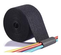 ECOHomes 2 Inch x 15 FT Cable Ties Wrap, Double Sided Hook And Loop Straps Roll Tape, Self Gripping Strips for Cable & Cord Management Home & Office Organization, Heavy Duty Wire Tie Band Wraps