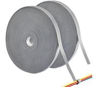 ECOHomes Double Sided Tape, 1/2" x 50 Yards, Double Sided Self Adhesive Reusable Cable Ties for Cable Management, Heavy Duty Extension Tapes, Long Wire Strips, Tape