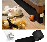 ECOHomes Under Couch Guards Toy Blocker - Elastic Strap Barrier for Under Sofa, Bed & Furniture Bottom Stop Things from Going Under | Easy to Install Gap Bumper Stopper for Toys (11 Ft by 3 Inch)