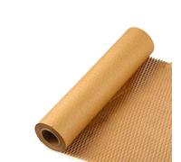 EcoHoney Brown Packing Paper, Honeycomb Cushioning Wrap - Eco-Friendly, Plastic-Free Protective Packaging for Moving, Fragile Items & Storage(80m x 30cm)