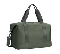 ECOHUB Easyjet 30L Cabin Bag 45x36x20 Underseat Travel Flight Bag Foldable Carry On with Removable Wet Pocket Waterproof Overnight for Women (Green)