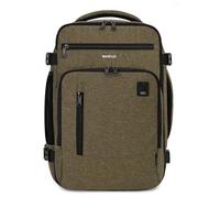 ECOHUB Ryanair Cabin Bag 40x20x25 Travel Hand Luggage Backpack Recycled PET Eco Friendly Under Seat Carry-ons Bag 20L, Patented, Brown