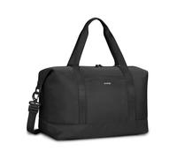 ECOHUB Ryanair Cabin Bags 40x30x20, 24L Underseat Hand Luggage Bag, Foldable Carry On Bag with Removable Wet Pocket, Water-Resistant Overnight Hospital Weekend Bag for Women, Black (Patent Pending)