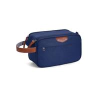 ECOHUB Wash Bag for Men, Recycled Travel Toiletry Bag with Wet Pocket, Water-Resistant Wide-Open Dual Zipper Dopp Kit Shaving Bag Fit Full Size Toiletries, Cosmetic Makeup Organizer Bag,26×15×12 Green