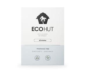 EcoHut Laundry Sheets Detergent Strips - Fragrance Free - Laundry Detergent Sheets UK - Non Bio Detergent